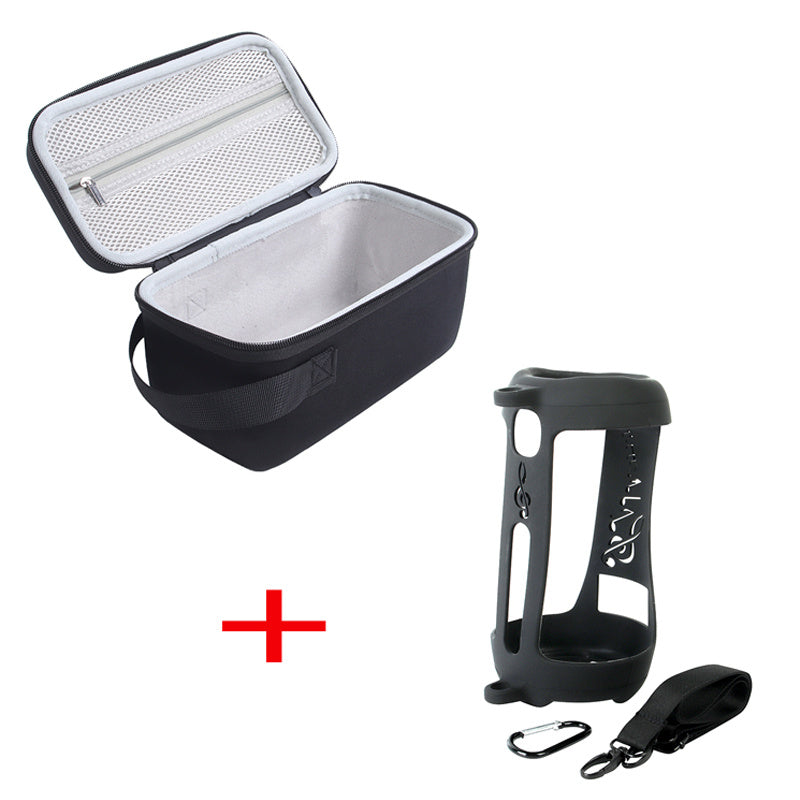 Storage Case Compatible with JBL Pulse 5 Travel Carrying Storage Bag with Soft Silicone Sleeve Cover Pouch Holder Storage Case Compatible with JBL Pulse 5 Travel Carrying Storage Bag with Soft Silicone Sleeve Cover Pouch Holder